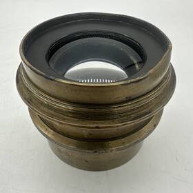 2490 Phos Varsovie Antique Brass Lens No. Planistigmat 8 F6.6 313mm