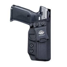 Pole.craft 778107832137 Ruger Sr9/sr40 Kydex Iwb Holster - Custom Fit Adj. Cant Mag-bottom Cover W