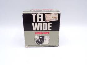 145-77-ot Prinz T.w. Tele Wide Lens Set For Minolta Talker Camera Vtg