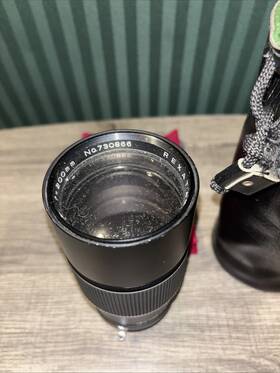 730866 Rexatar 701968 Automatic 200mm 1 3.5 Camera Lens Japan No.