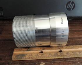 3383 Sankor 16mm Super Projection Lens 63mm F1.6 2.5 Inch No. Japan
