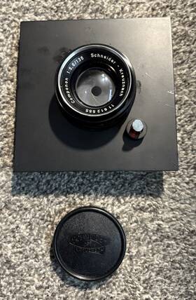 11812555 Schneider-kreuznach 10827690 Componon 1 5.6/135 Enlarger Lens Mounting Plate
