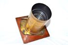 Scovill Antique Brass Camera Lens Broadway Beekman St New York