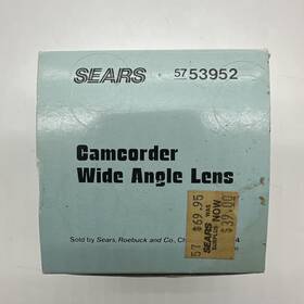 57-53952 Sears Vintage 1993 Camcorder Wide Angle Lens Open Box 15