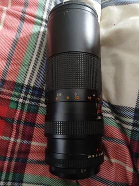 Sears 986987 Auto Zoom 80-200mm 1 4.0 Lens-sears 55mm Skylight Hoya Hmc 52mm Filter