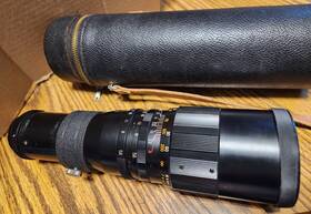 H66468 Soligor Vintage Telephoto Lens With Case 350mm No