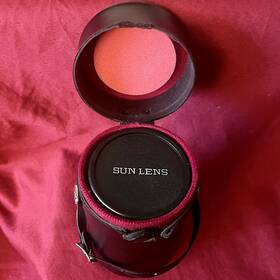 406006 Sun-zoom Multi-coated Macro 38-90mm 1 3.5 Opt. With Lens Cap And Strap Bag