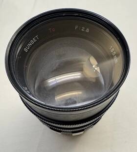 Sunset No.65666e 135mm F/2.8 Telephoto Aluminum Camera Lens