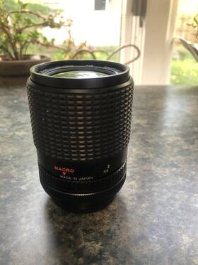 K8506701 Tou/ Five Star Tou/five Mc Mount-auto Zoom 35-75mm 1 3.5-4.8 Camera Lens Used