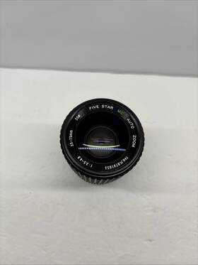 Tou/ Five Star K8701653 Tou/five Mc Mount-auto Zoom 35-75mm 1 3.5-4.8 Camera Lens Used