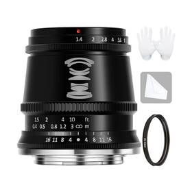 17mmf14-m43 Ttartisan 17mm F1.4 Lens Aps-c Manual Focus Wide-angle Large Aperture Cameras