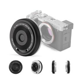 Us-28mm-f4.5-001 Viltrox 28mm F4.5 E-mount Ultra-thin Pancake Lens Auto Focus 28 Mm F/4.5 Fe C