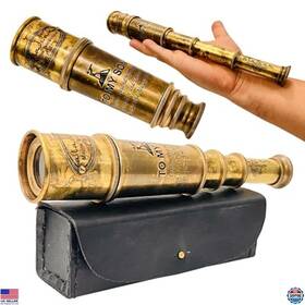 Bt-16in-tms Visit The Aladean Store 16 Inch Vintage Pirate Spyglass - Sentimental Gift For Son From Mom And Dad