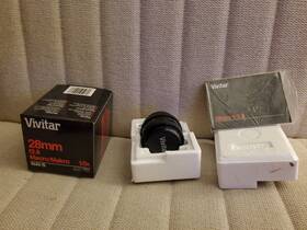 Vivitar 019643159136 28mm/f2.8 Interchangeable Macro 1.5x Lens For Nikon Brand New