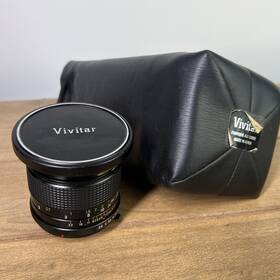 22812491 Vivitar Vintage Lens 28mm F/2.5 Auto Wide-angle Japan Ex With Caps And Case