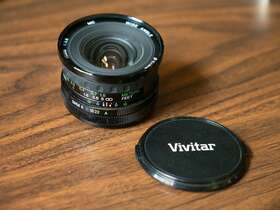 94100328 Vivitar 19mm F/3.8 Mc Canon Fd Mount Wide Angle