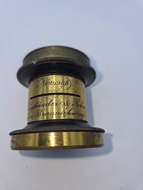 Voigtl Nder C1860 Antique Brass Camera Lens Wien Braunschweig Germany Rare