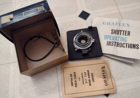 Wollensak G43462n For Graphex Optar Vintage Camera Lens F/6.8 90mm Free Ship