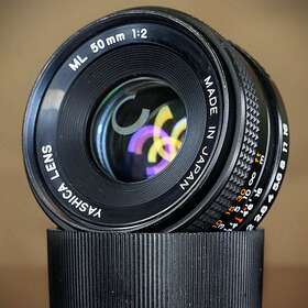 Yashica Ml 50mm 1 2 F/2 Prime Lens For Contax C/y Mount Near Mint See Video