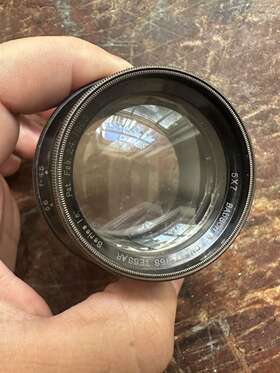 1735804 Zeiss 5x7 Bausch And Lomb - Tessar Series Ic Lens 190mm Early Vintage Large Format