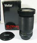 F-3.5-5.6 Zoom 28-210mm Vivitar Lens