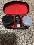 Vtg Kaligar Telephoto Wide Angle Lens Kodak Instamatic Camera W/ Case Japan Rare. Fixed Price $23.00.