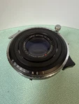 Goerz Apochromat Red Dot Artar 10 3/4" (273MM) F/9 Lens W Copal No. Shutter. Fixed Price $375.00.