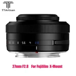 Open Box Ttartisan Af 27MM F2.8 Aps-c Auto Focus Lens For Fujifilm X-mount. Fixed Price $124.99.