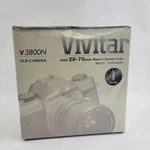 Vivitar V3800N 35MM Manual Slr Film Camera W/ 28-70MM Macro Zoom Lens. Brand New. Fixed Price $235.77.