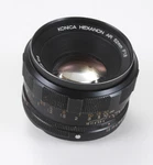 52MM 52/1.8 Konica Hexanon Ar, Light Dust And DEBRIS/180204. Fixed Price $35.00.