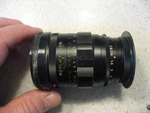 Vintage Leica Leitz Canada Tele-elmarit 90MM F/2.8 Camera Lens With Caps. Fixed Price $400.00.