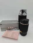 Vintage Hanimex Lens 70-210MM F3.5-4.5 Macro Zoom Covers Case Box For Canon Fd. Fixed Price $34.99.