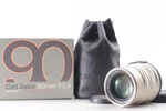 Mint Box Contax Carl Zeiss Sonnar T* 90MM F/2.8 Lens For G1 G2 From Japan. Fixed Price $129.99.