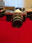 Nikon Nikkormat Ft Slr Camera Black Silver With Nikkor-h Auto 50MM Lens. Fixed Price $60.99.