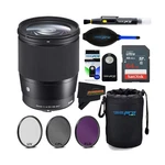 Sigma 16MM F1.4 Dc Dn Contemporary Lens For Sony With Sunshine Deluxe Bundle. Fixed Price $585.81.