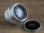Biotar Red Carl Zeiss Jena 58MM F/2 3442793 17-BLADES Exakta-mount Heavy. Fixed Price $445.55.