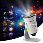Galaxy Projector Upgraded 4K Hd Star Lens, 10 Realistic Nebula Scen.... Fixed Price $56.28.