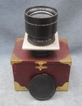 38CM / 15" F5.6 Graflex Tele-optar Lens In Barrel Board, Caps & Box. Fixed Price $185.00.