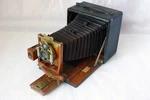 1901-1903 NO.20 Imperial 4X5 Camera W/ Rauber & Wollensak Automatic Shutter Rare. Fixed Price $595.00.