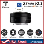 Ttartisan 27MM F2.8 Auto Focus Lens Mirrorless Cameras Fuji Usa. Fixed Price $121.26.
