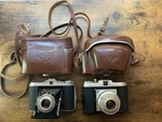 Agfa Medium Format Folding Cameras - Isolette V & Isola. Fixed Price $54.95.