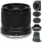 Viltrox Af 14MM F4.0 Z Full Frame Ultra-wide Angle Lens For Nikon Mount Camera. Fixed Price $153.99.