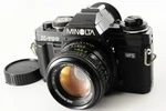 Near Mint Minolta X-700 Black Slr 35MM Film Camera Md Rokkor 50MM F1.4 Japan. Fixed Price $210.00.
