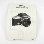 Nikon Nikkor 105MM F/2.5 - Lens Data Sheet Manual Instructions Pamphlet. Fixed Price $9.99.