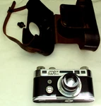 Vintage 1940-1947 Camera Perfex Fifty Five-anastigmat 1:28 F=5.0 Scienar Lens. Fixed Price $49.00.