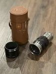 Super Acall 135MM F3.5 Kyoei Optical Leica Mount Lens, W/case And Hood Rare. Fixed Price $129.99.