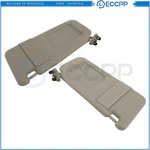 Left+right Beige Sun Visor For 2006-2008 Toyota Camry W/o Vanity Light. Fixed Price $30.99.
