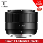 Ttartisan Auto Focus 35MM F1.8 Mark Ii Prime Camera Lens Fr Sony Z Xf Mount. Fixed Price $125.00.