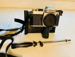 Nikon Fm Camera W/ Npc Proback By Forscher Polaroid Instant Film Handle!. Fixed Price $199.00.