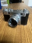 Nikon Nippon Kogaku Rangefinder Camera W/ Nikkor-s.c 5CM F/1.4 Lens. Fixed Price $750.00.